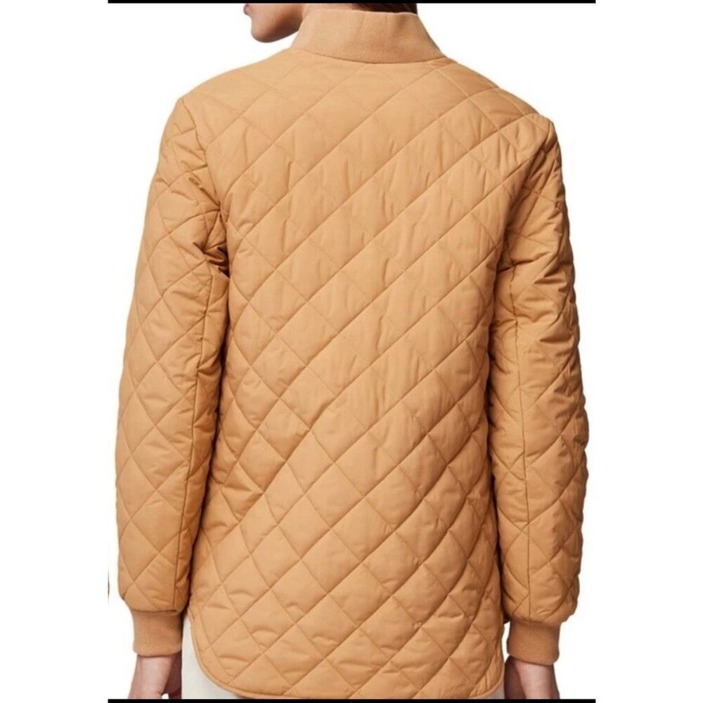 NWT Soia & Kyo Jodie Quilted Reversible Bomber Jacket Melon Size XSmall - Picture 3 of 12